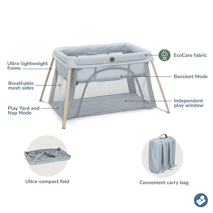 Maxi-COSI Calao Travel Playard, Infant Bassinet, Toddler Playpen, Lightweight - Image 9