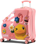 Kids Luggage, Lightweight Ride on Luggage by AOWEILA