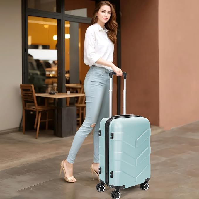 Hardside Carry On Luggage 22x14x9 Airline Approved - Image 2