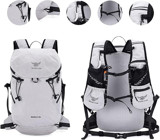 15L Hydration Backpack with 2L Water Bladder Water Backpack - Image 5