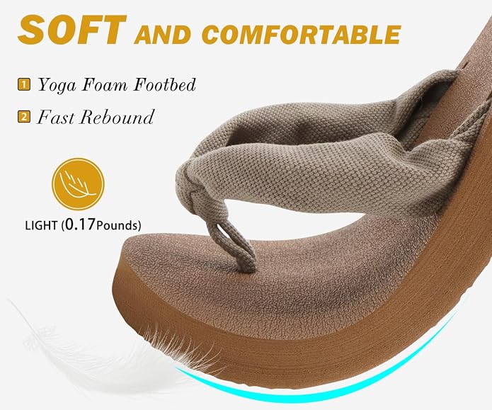 KuaiLu Flip Flops for Women - Image 3