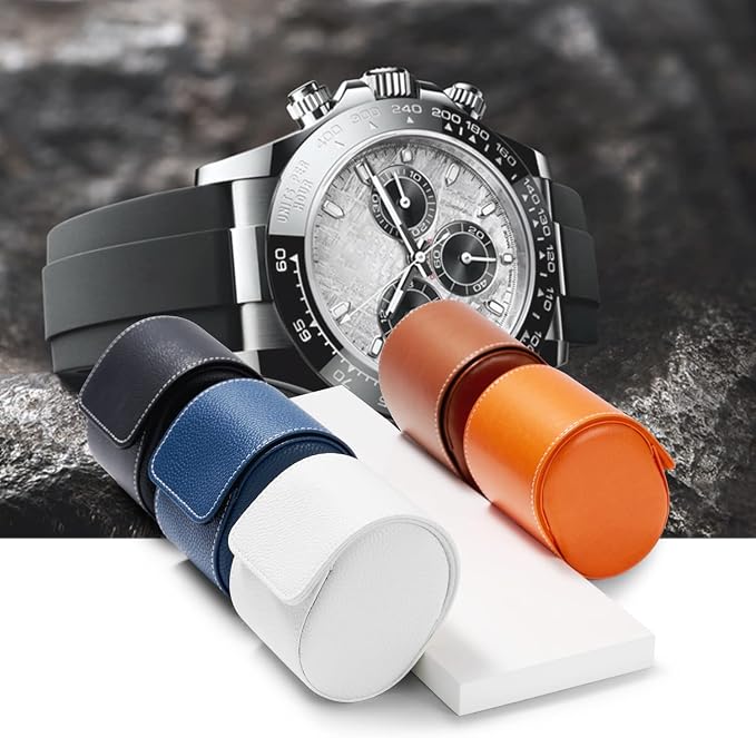Oirlv Luxury Leather Travel Watch Case Single Watch Box - Image 7