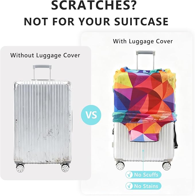 Travelkin Luggage Covers With Tag - Image 3