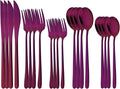 20 Pieces Silverware Set 304 Stainless Steel, Healthy & Eco-Friendly Silver by Uniturcky