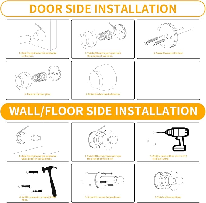 Door Stoppers – Heavy Duty Magnetic Door Stopper - Image 4