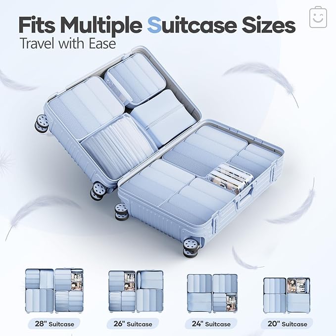 Veken 11 Set Compression Packing Cubes - Image 8