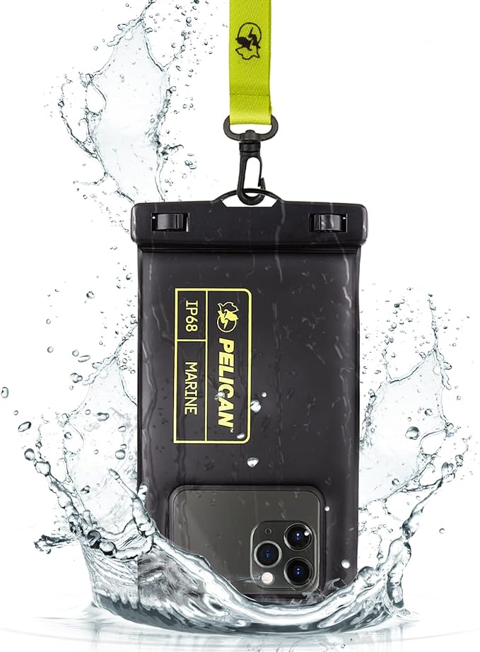 Pelican Marine - IP68 Waterproof Phone Pouch Floating Waterproof Phone Case - by Pelican