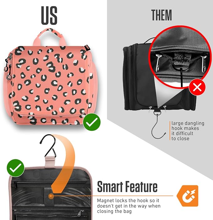 VENTURE 4TH Hanging Travel Toiletry Bag - Image 6