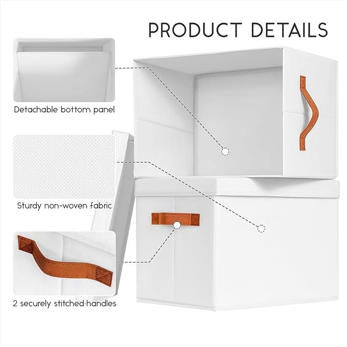 Storage Bins with Lids - Image 4