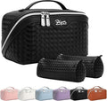BOYATU Travel Makeup Bags for Women: 3 Pcs Large Make up Bags Set by BOYATU