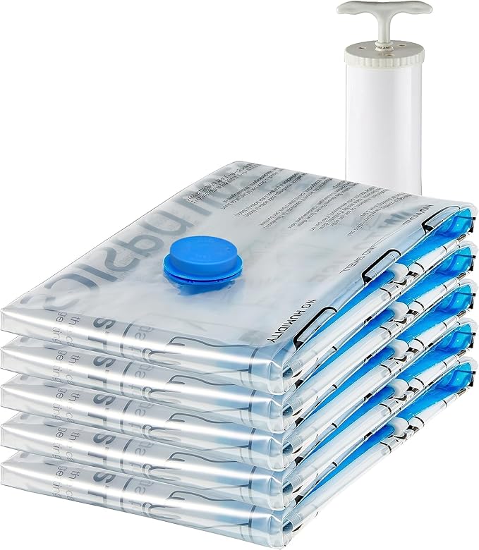 Amazon Basics Vacuum Compression Space Saving Storage Bags by AmazonBasics