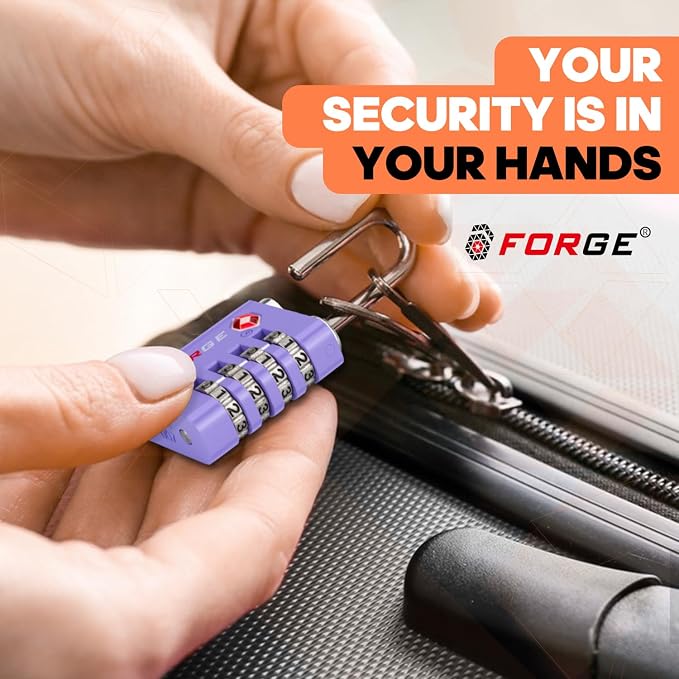 Forge Dual-Opening: Key or Combination Access Lock, TSA Approved Locks - Image 8