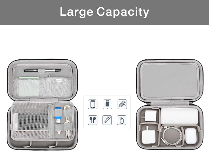 MOSISO Electronic Organizer Travel Case Compatible - Image 2
