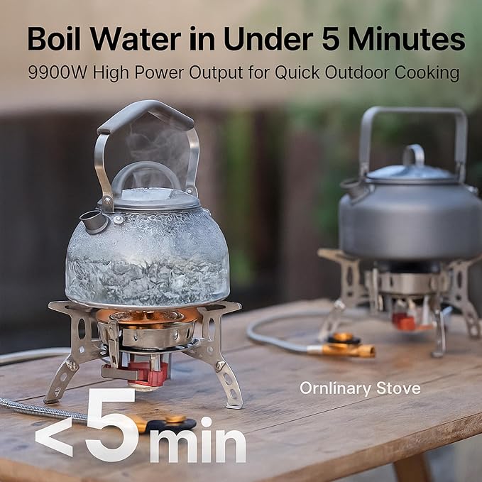 Windproof Camping Stove, Portable Camping Stove - Image 3