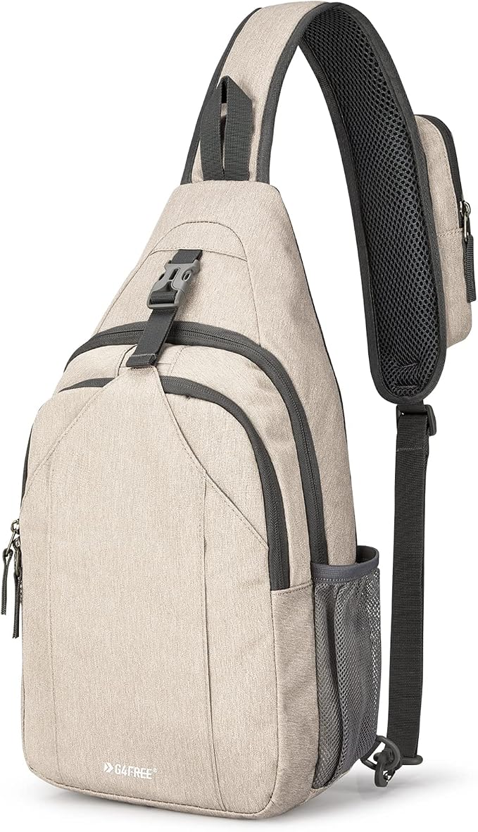 G4Free Sling Bag RFID Blocking Sling Backpack Crossbody Chest Bag Daypack by G4Free