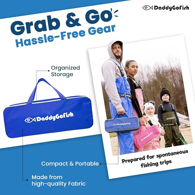 DaddyGoFish Kids Fishing Pole - Image 5