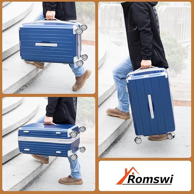 Romswi 3-Piece Carry-On Luggage Set - Image 4