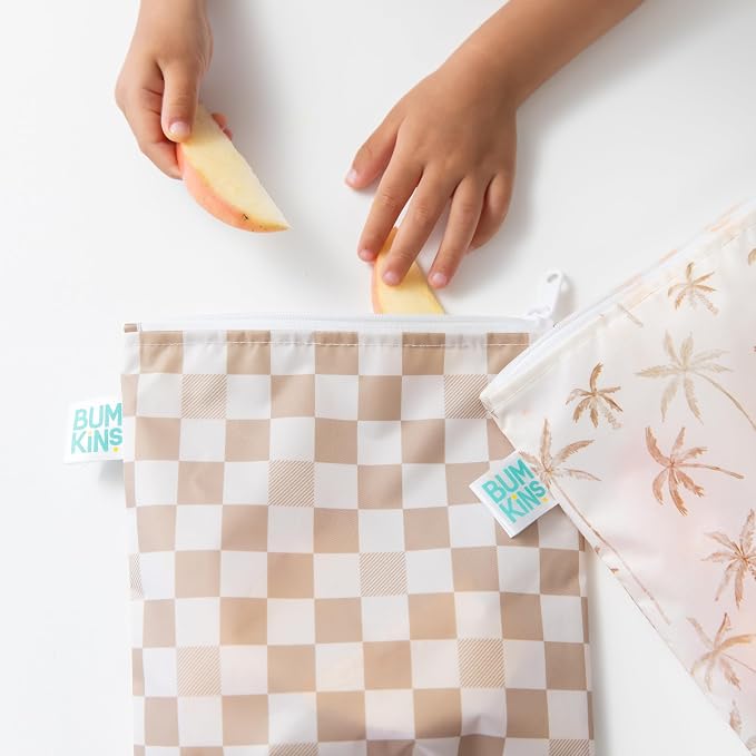 Bumkins Reusable Sandwich and Snack Bags, - Image 3