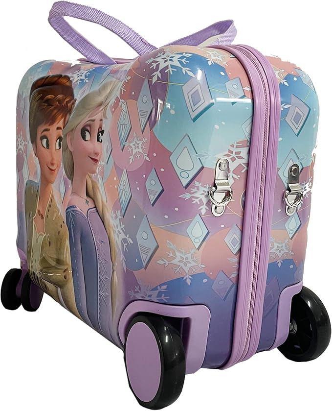 Disney Frozen Ride on Suitcase for Kids, Childre Riding Luggage, Cute - Image 5