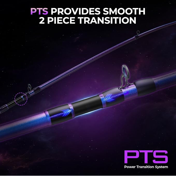 KastKing Royale Legend Pro Technique Bass Fishing Rods, KastFlex IM7 Graphite - Image 5