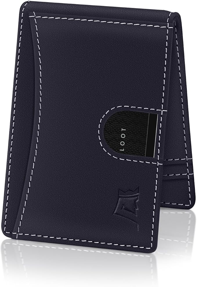 Kings Loot Custom Wallet for Men | Engraved Leather Slim Wallet - Image 7
