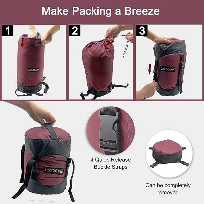 Outdoor Storage Stuff Sacks, Camping Gear Organizer - Image 7