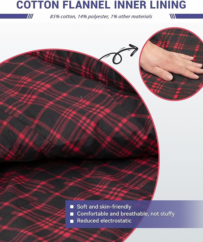 KingCamp Sleeping Bag for Adults, Cold Weather & Warm Extra Wide Big & Tall XL - Image 5