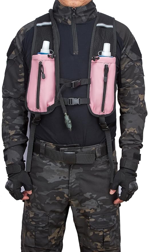 ATBP Running Hydration Vest Pack Thermal Insulation 3L TPU Water Bladder - Image 6