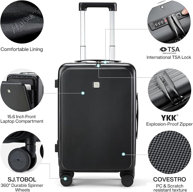 Hanke Grace Hard Shell Suitcases - Image 3