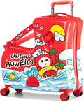 Kids' Lightweight Ride on Luggage by AOWEILA