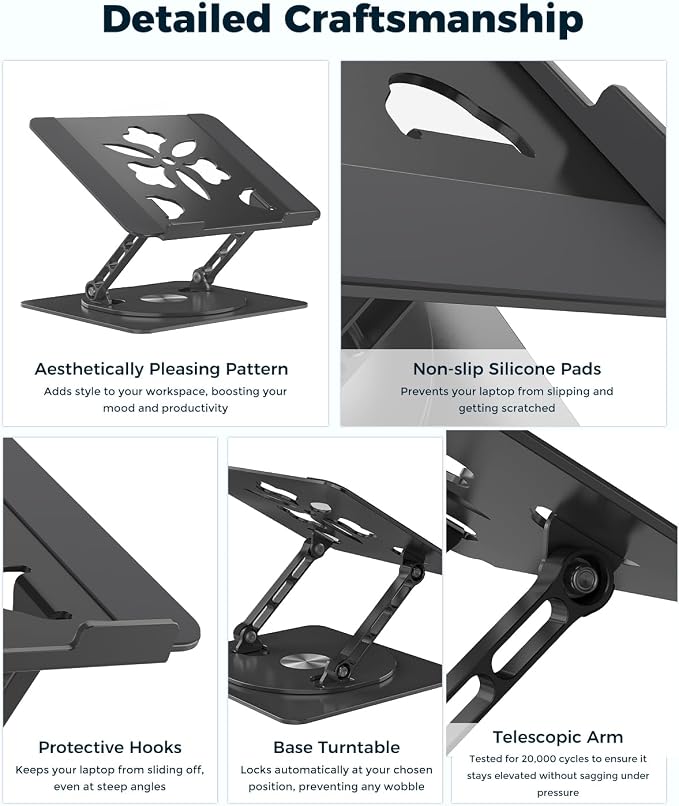 Adjustable Laptop Stand for Desk - Image 7