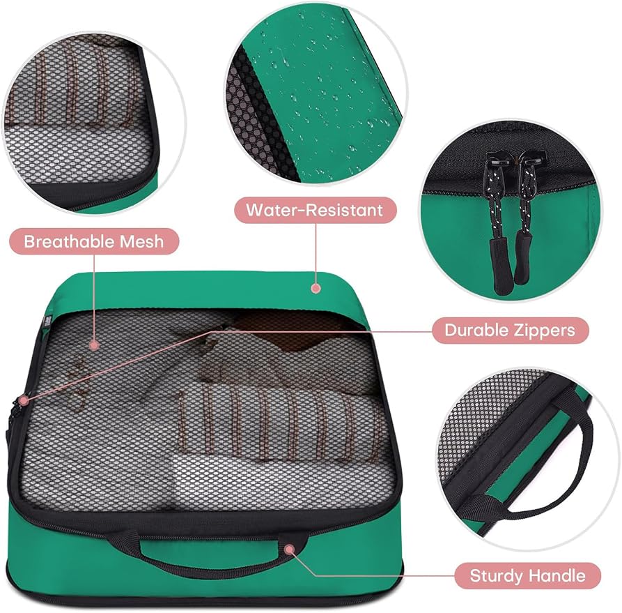 4 PCS Set Compression Packing Cubes - Image 5