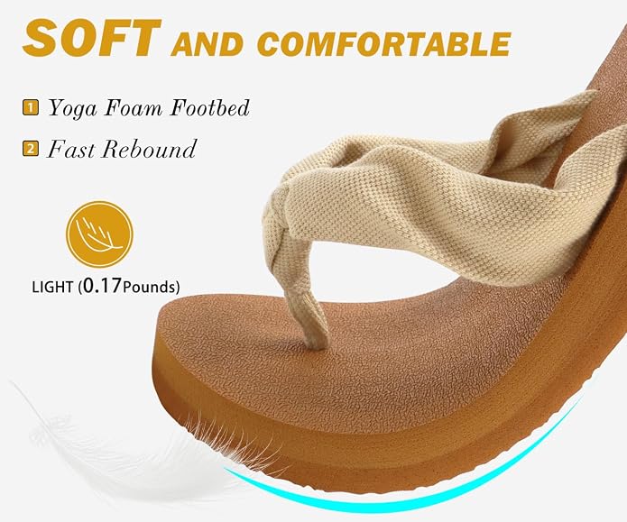 KuaiLu Flip Flops for Women - Image 3