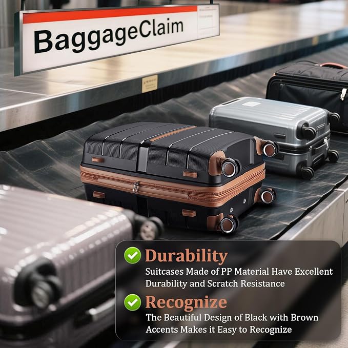 4-Piece Hardshell Luggage Set - Image 2