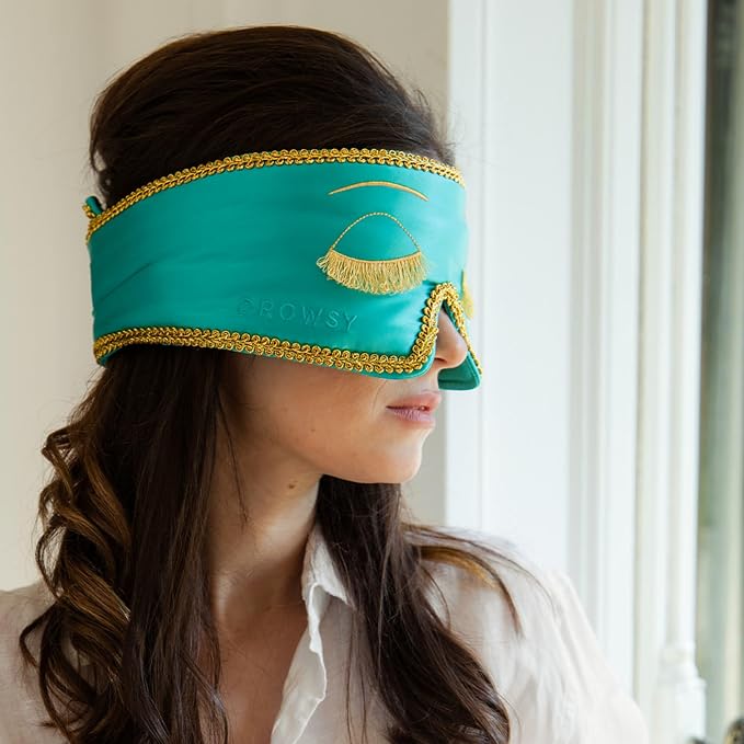 DROWSY Breakfast at Drowsy Silk Sleep Mask – 100% Pure Mulberry Silk, Total - Image 4