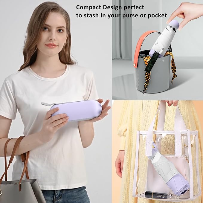 BAODINI Travel Mini Umbrella for Purse - Image 5