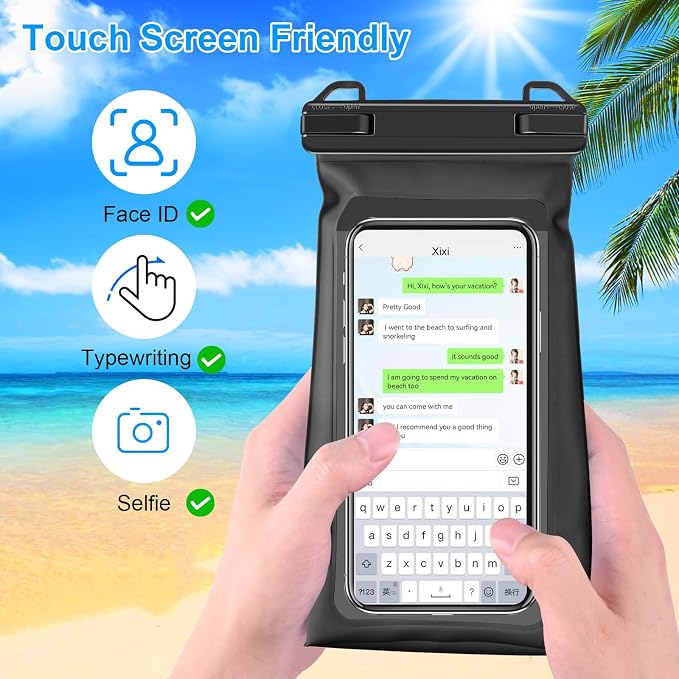 Large Capacity Waterproof Phone Pouch Floating, Waterproof Bag Case - Image 4