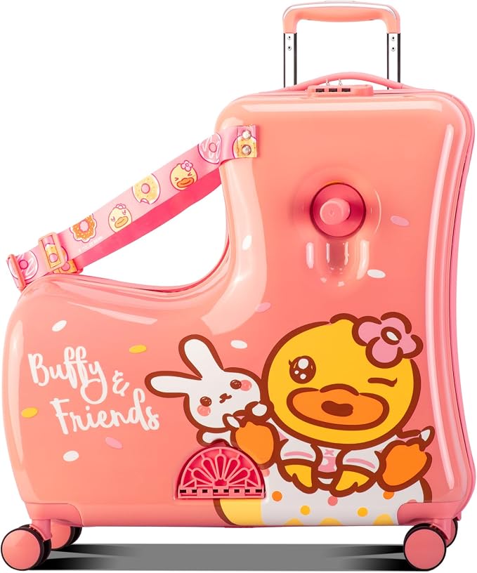 Kids' Lightweight Ride on Luggage by AOWEILA
