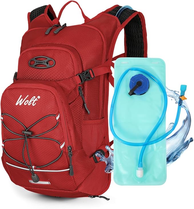 WOLT Hydration Backpack 18L Hiking Water Backpack by WOLT