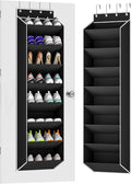Over The Door Shoe Organizer Storage Fit 16-24 Pairs Hanging Shoe Rack Organiser by StrongandOrganizer