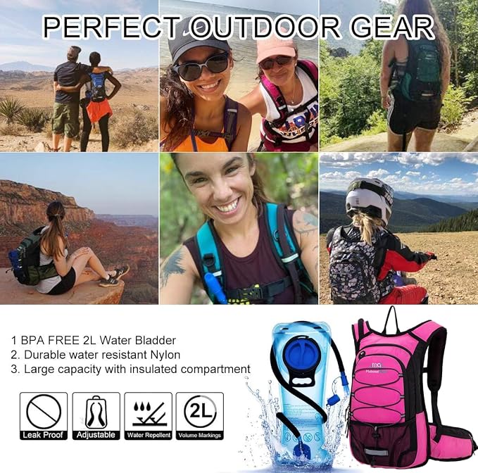 15L Insulated Hydration Backpack Pack - Image 5