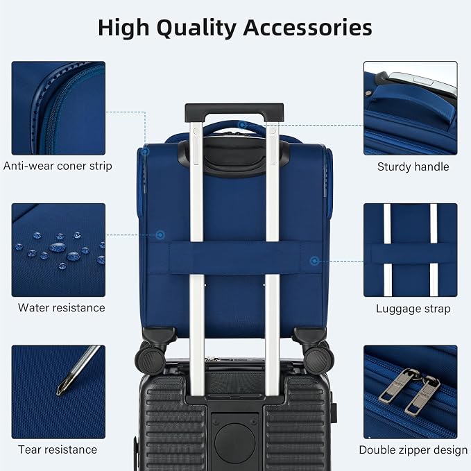 16 Inch Underseat Carry On Luggage - Image 7