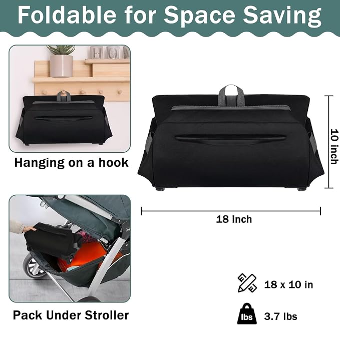Infant Car Seat Travel Bag Fit Doona Car Seat Stroller and Base, Chicco Keyfit - Image 3