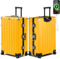 Krute Large Luggage 28 inch Zipperles Suitcase by Krute