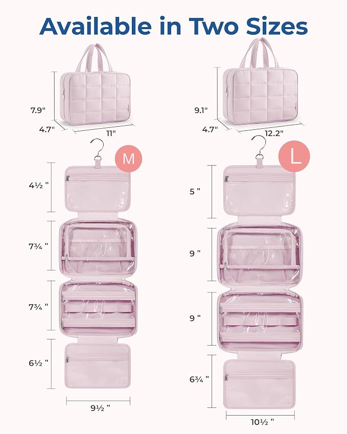 BAGSMART Travel Toiletry Bag - Image 6