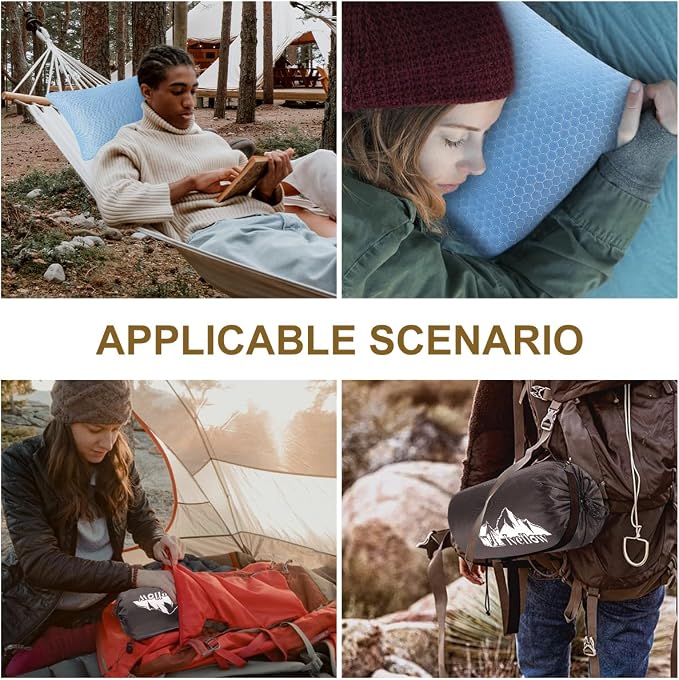 Ivellow Travel Pillow Cooling Camping Pillow - Image 7