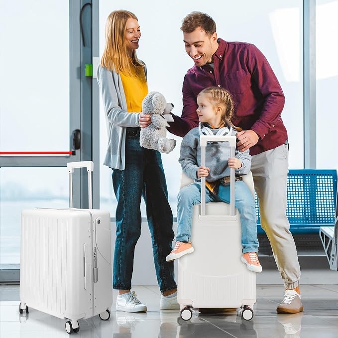 20 Inch Ride on Luggage with Seat - Image 2