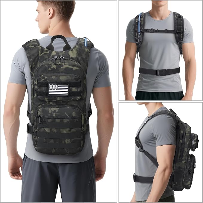GENILU Tactical Hydration Backpack - Image 6