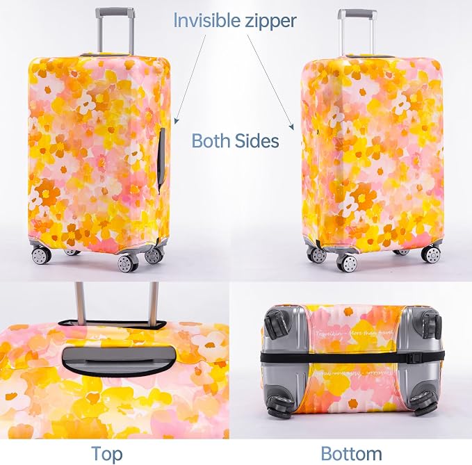 Travelkin Luggage Covers For Suitcase Tsa Approved, Suitcase Cover Protector - Image 2