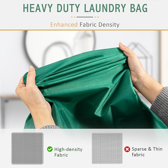 Extra Large Laundry Bag With Handles, Heavy Duty, Travel Laundry Bag - Image 3